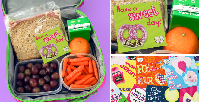 Lunch Box Notes to Make Kids Smile