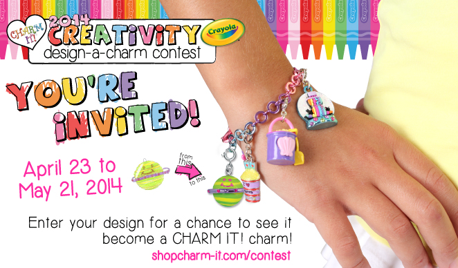 2014 CHARM IT! Crayola Design-A-Charm Contest 