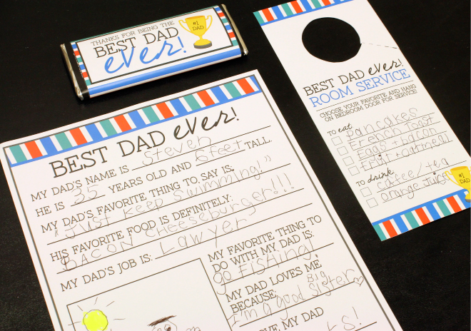 Free Father’s Day Printables