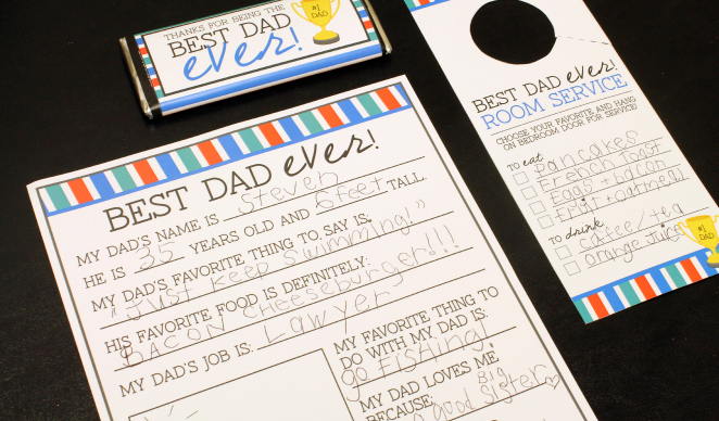 Free Father’s Day Printables