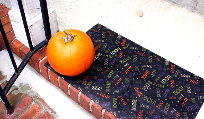 Halloween doormat