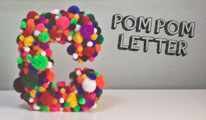 Pom Pom Letter